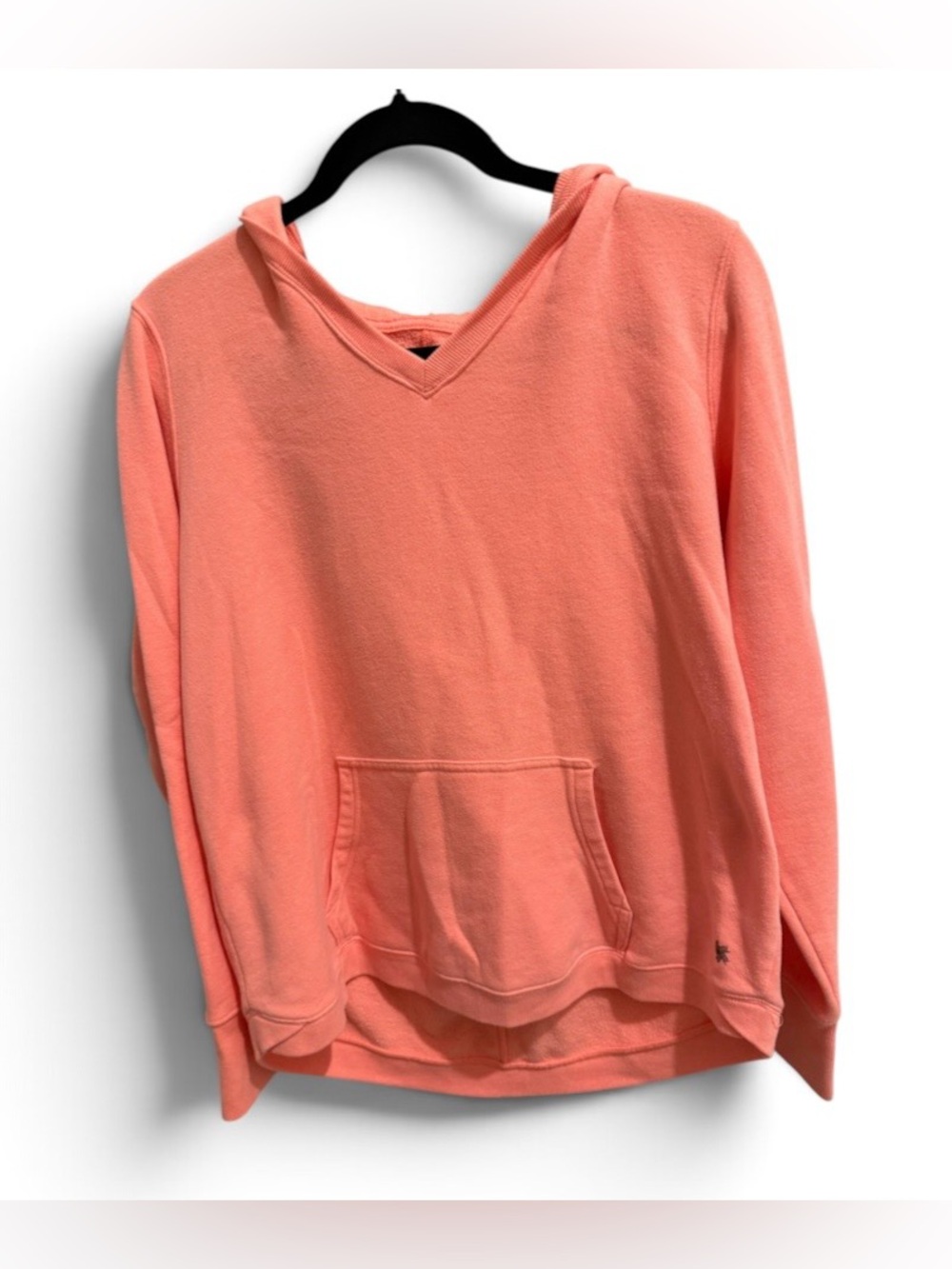 tek gear Coral V-Neck Pullover Hoodie • Size Large - Picture 2 of 5
